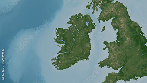 Ireland Island. Ireland, United Kingdom. Physical