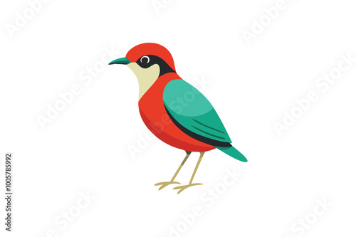 hooded Pitt  vector art and illustration