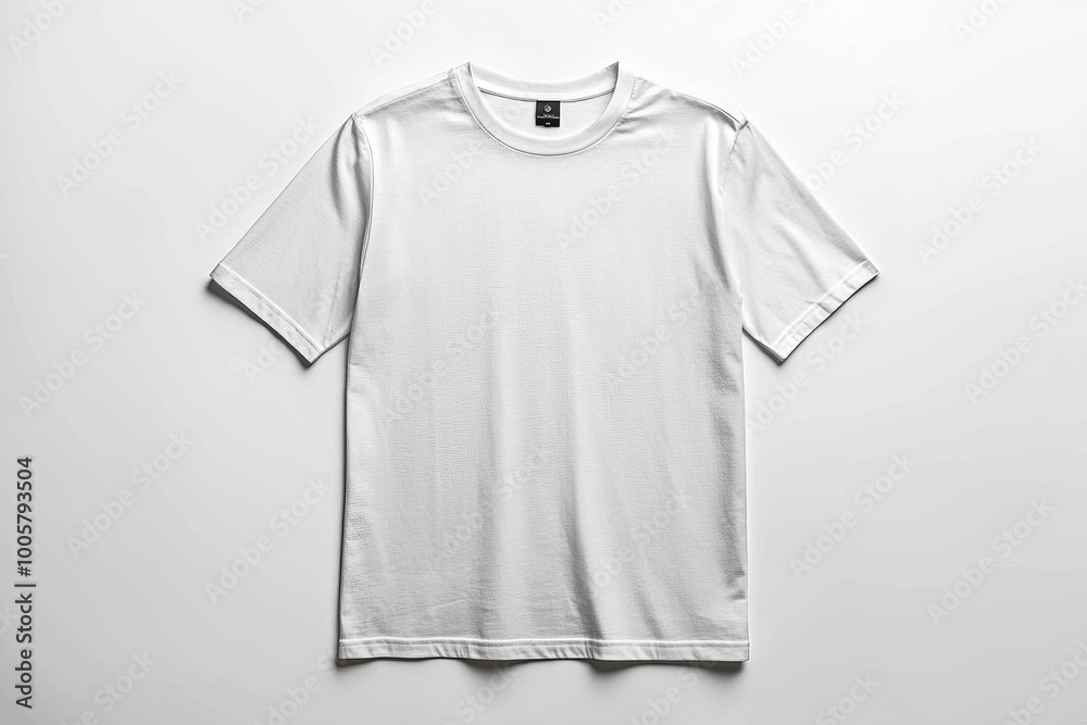 White Tshirt Mockup Isolated created with Generative AI White Tshirt Mockup Isolated created with Generative AI