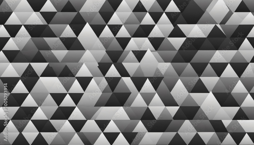 Obraz premium grayscale geometry pattern illustration background