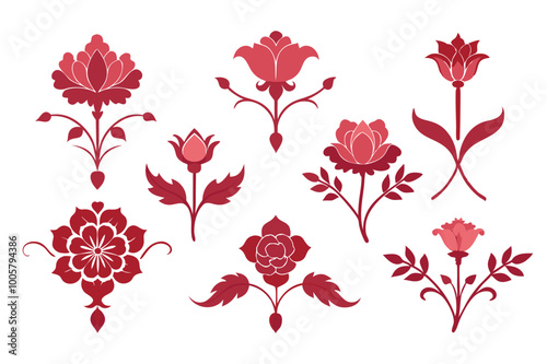 This exquisite collection of vintage Victorian flowers clip art captures the elegance of the past with intricate floral designs. Perfect for invitations, crafts, or vintage-themed projects.