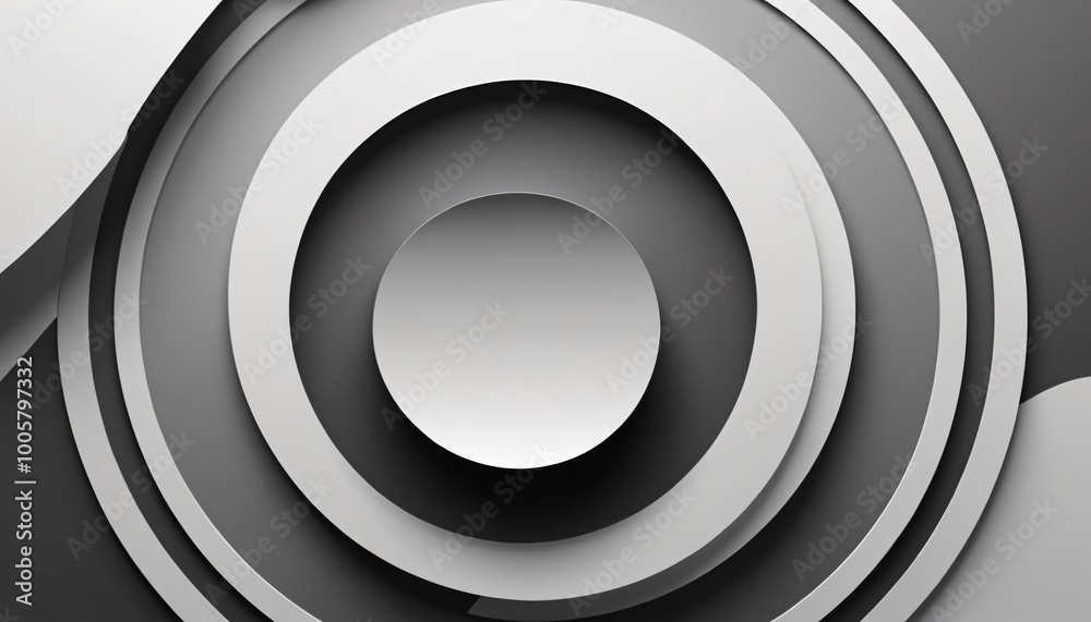 Obraz premium grayscale geometry pattern illustration background