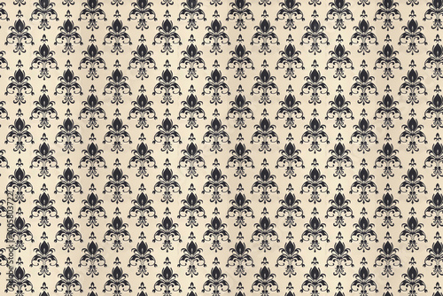 fleur de lis wallpaper pattern . seamless texture pattern. abstract background