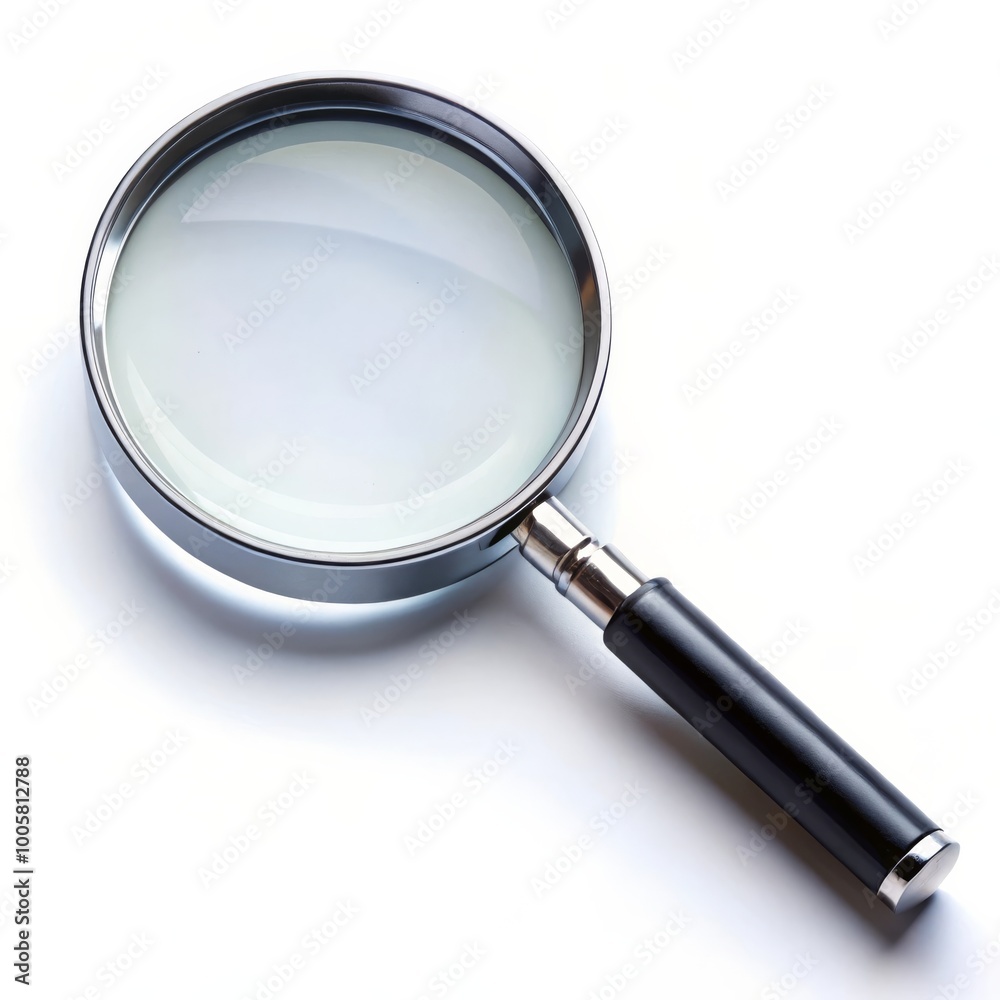 Magnifying Glass Isolated on White Background
Magnifying Glass Isolated on White Background