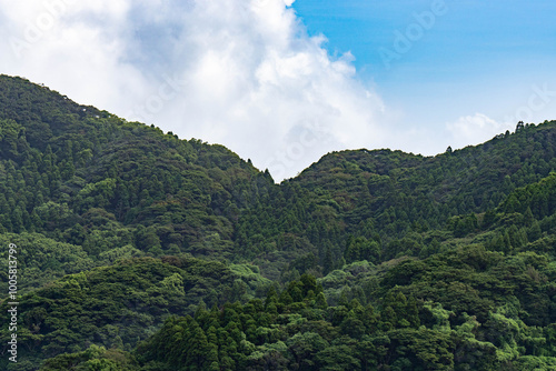 青空と山 photo