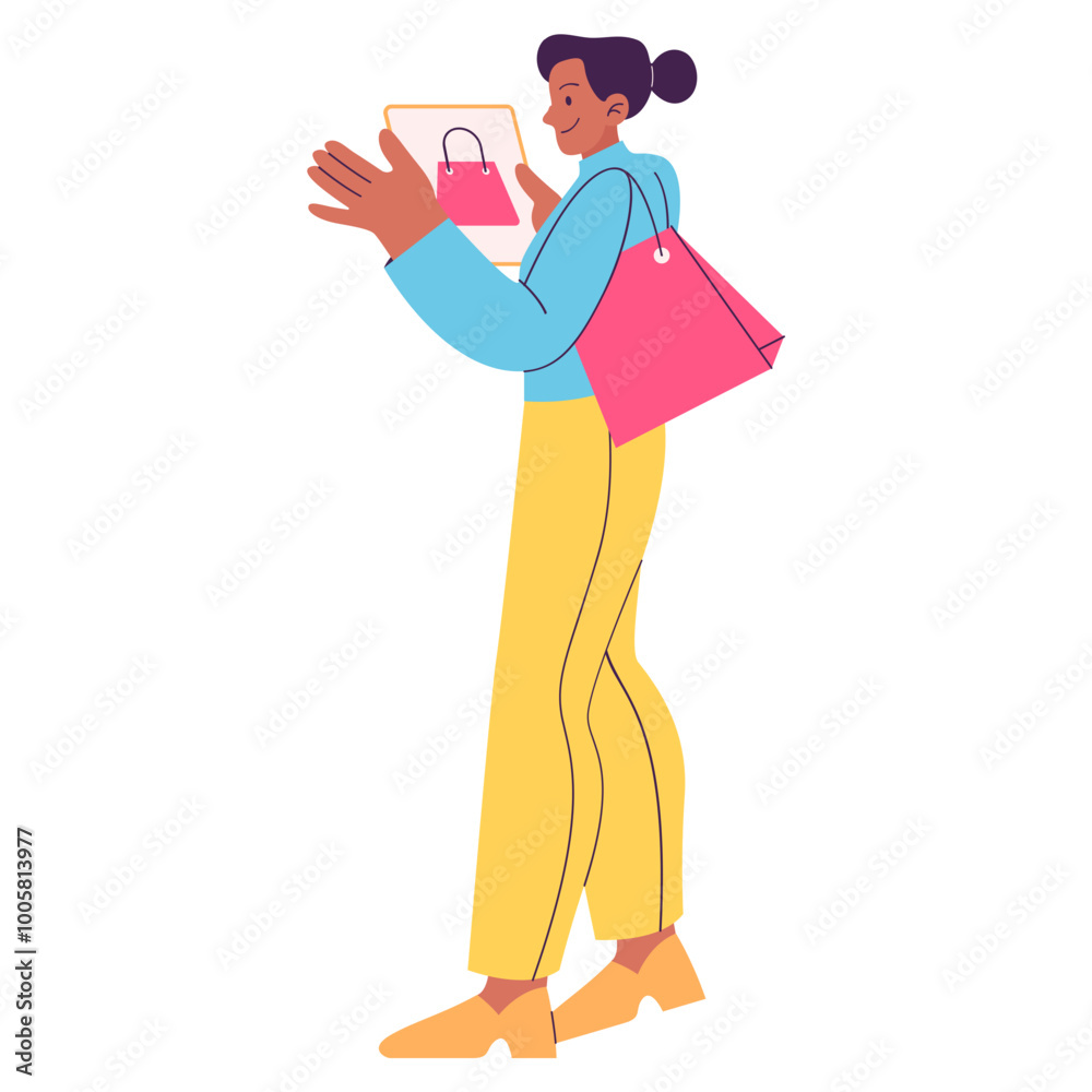 Online Shopping Stock Illustration