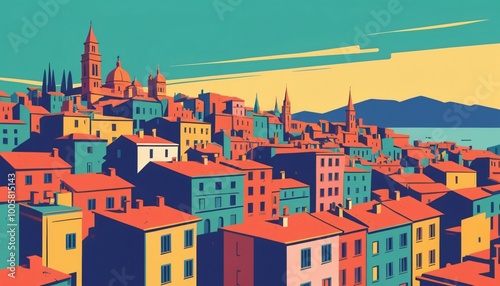 Wallpaper Mural fauvism art style background Torontodigital.ca