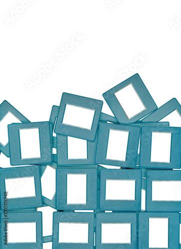 Obraz na płótnie Slide frames Mounts w salonie
