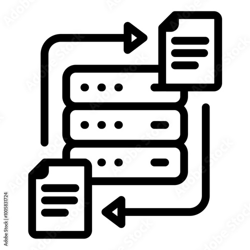 Data Transaction Icon