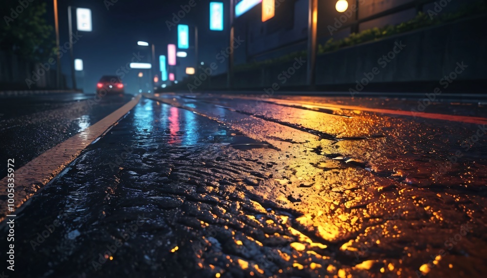 close up pavement stone and asphalt street road close up pavement stone and asphalt street road