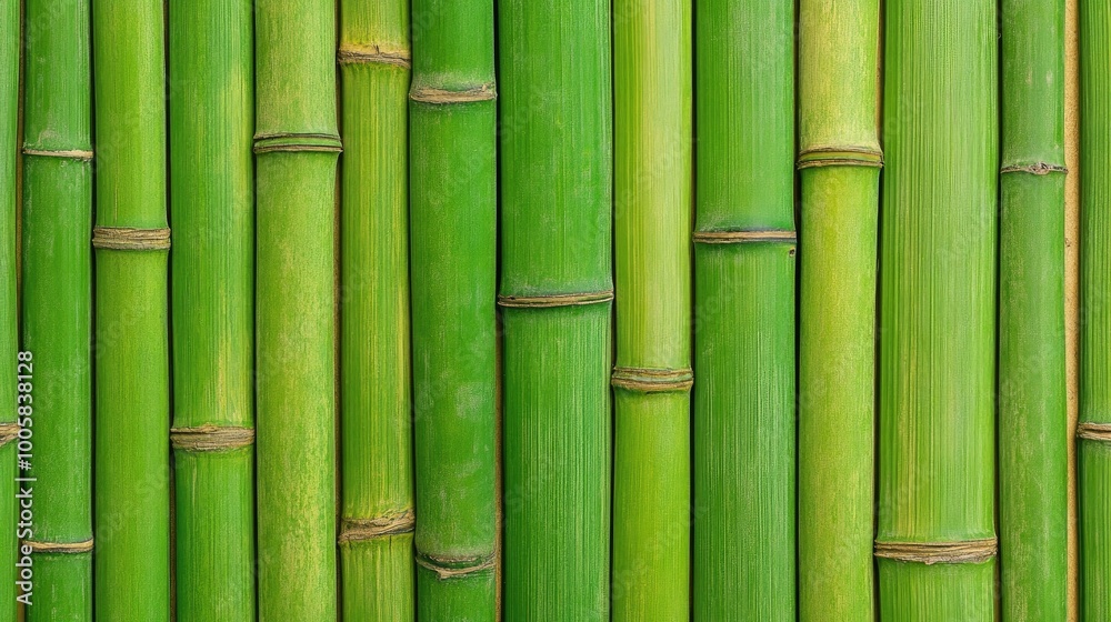 Seamless bamboo fence texture collage in vibrant green. A perfect eco-friendly background for banners, web design, and environmental projects. Seamless bamboo fence texture collage in vibrant green. A perfect eco-friendly background for banners, web design, and environmental projects.