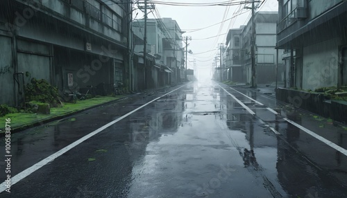 Wallpaper Mural close up pavement stone and asphalt street road Torontodigital.ca