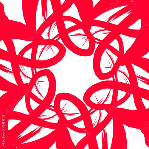 red and white background