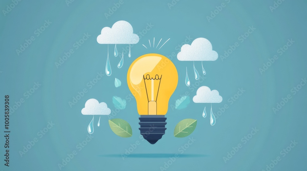 Light Bulb Raining Ideas. Light Bulb Raining Ideas.