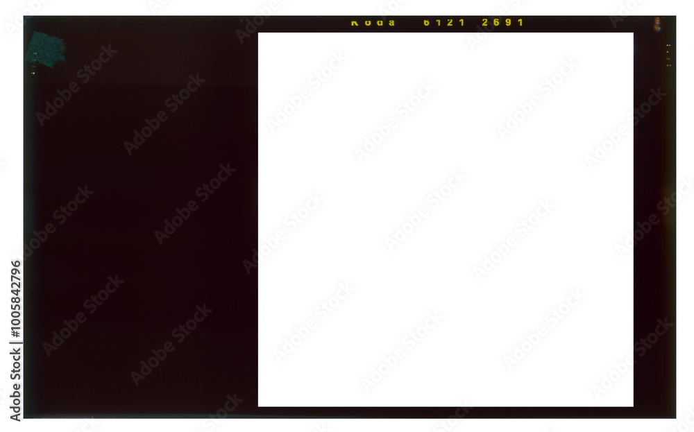 120 mm Medium format film frame
