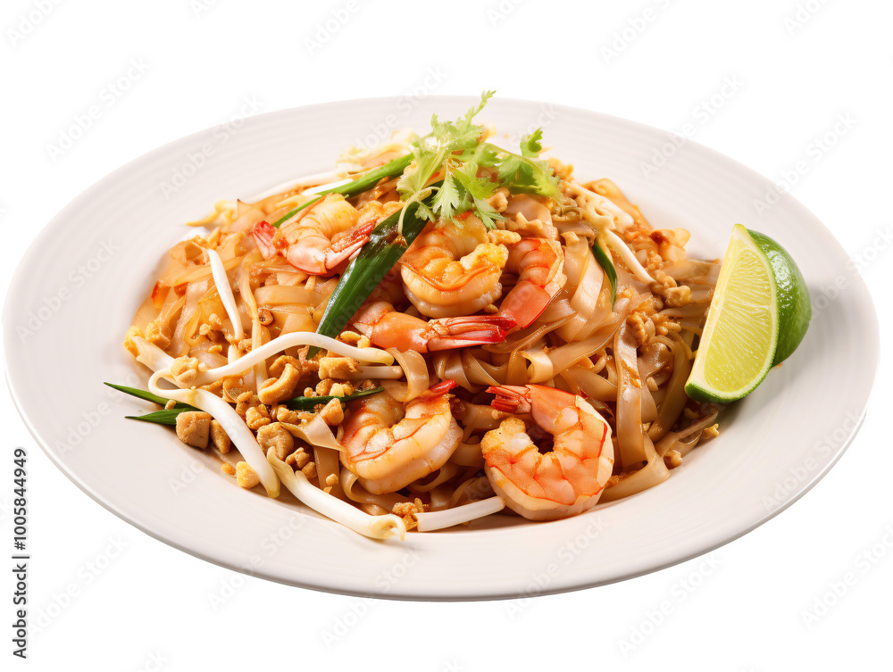 a plate of food with shrimp and vegetables a plate of food with shrimp and vegetables