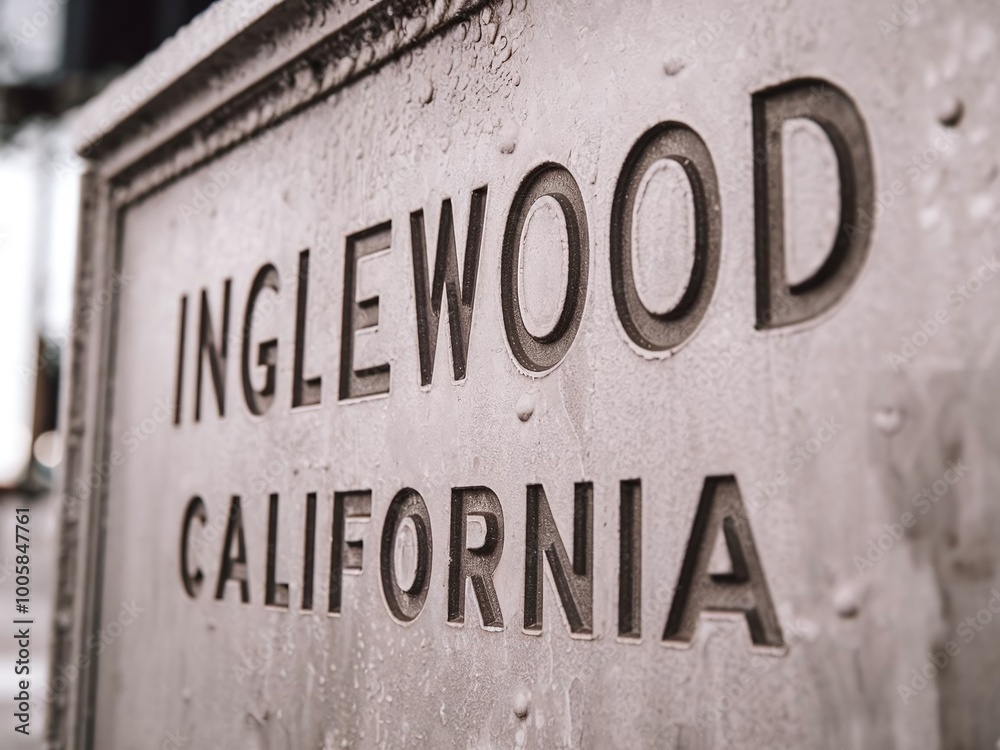 Obraz premium Inglewood California, Inglewood, California, Inglewood CA