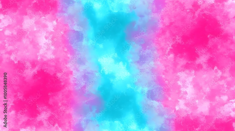 Abstract Pink and Blue Watercolor Background Abstract Pink and Blue Watercolor Background