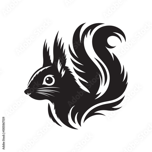 Squirrels of the World: Indigenous to Americas, Eurasia, Africa, and Beyond. Squirrel silhouette