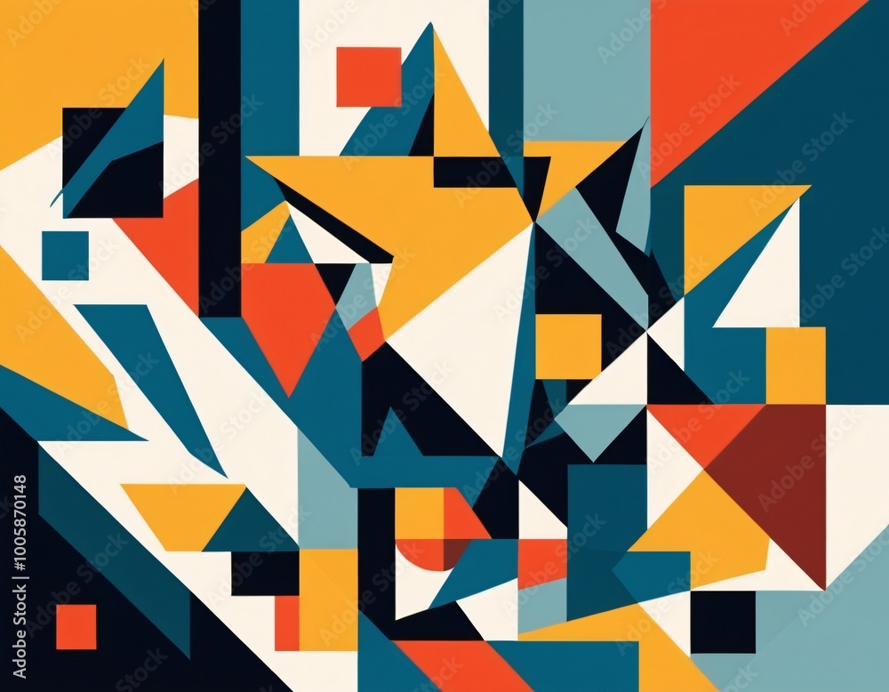 cubism art style background cubism art style background