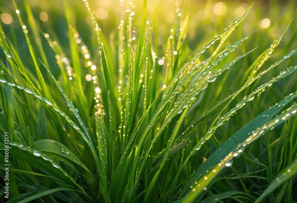 vibrant close view lush green grass blades showcasing freshness richness, nature, detail, texture, illumination, outdoor, growth, ecosystem, foliage vibrant close view lush green grass blades showcasing freshness richness, nature, detail, texture, illumination, outdoor, growth, ecosystem, foliage