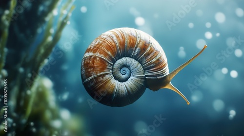 Snail Shell Macro Photography: Underwater Beauty