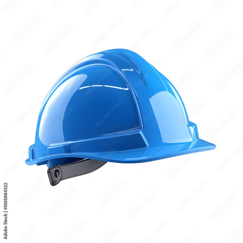 Fototapeta premium Construction Hard Helmet on transparent background