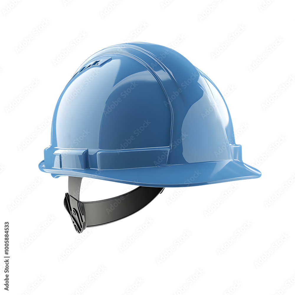 Fototapeta premium Construction Hard Helmet on transparent background