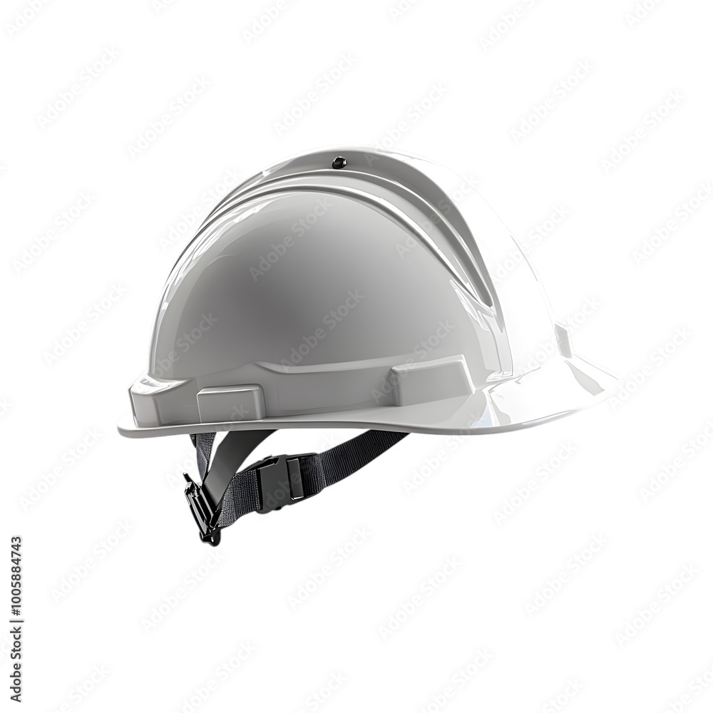 Fototapeta premium Construction Hard Helmet on transparent background