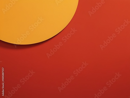 A yellow and red orange background, Wallpaper, Photo for post banner. Ai Generated