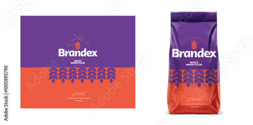 Wheat Flour7 - Packaging Label Design