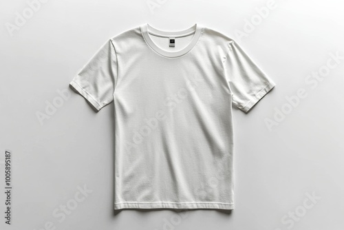 White Tshirt Mockup Isolated created with Generative AI