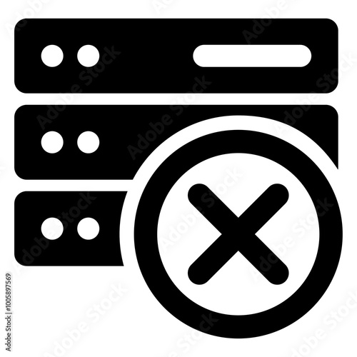 Checkmark icon. Vector illustration. Containing checked, checkmark, cross check. Check this beautifully designed icon of data server in modern style