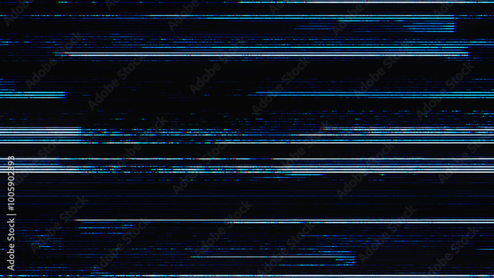 Glitch noise static television VFX. Visual video effects stripes background, CRT tv screen no signal glitch effect Glitch noise static television VFX. Visual video effects stripes background, CRT tv screen no signal glitch effect