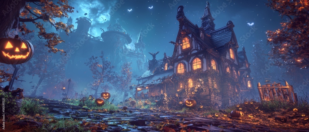 Halloween holiday background Halloween holiday background