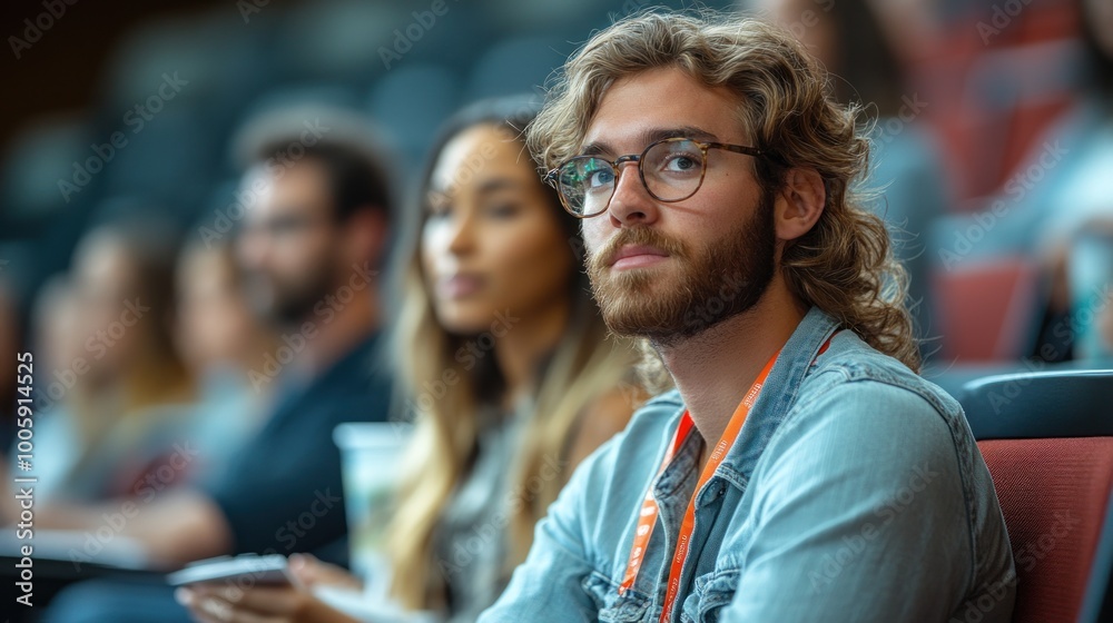 Obraz premium Attentive Student