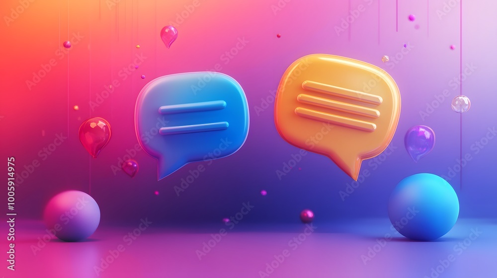 © Berkah - 3d Chat bubble. Talk, dialogue, messenger or online support concept. concept. © Berkah - 3d Chat bubble. Talk, dialogue, messenger or online support concept. concept.