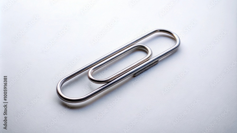 Paper clip isolated on background, paper clip, isolated,background, office supplies, stationery, metal, silver, small Paper clip isolated on background, paper clip, isolated,background, office supplies, stationery, metal, silver, small