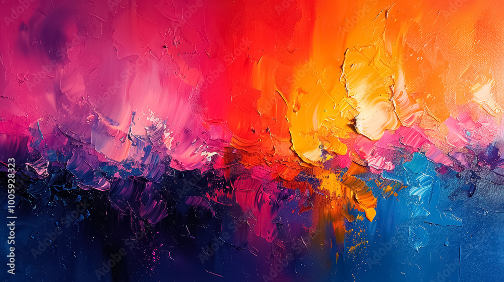 freedom and escape, abstract painting freedom and escape, abstract painting
