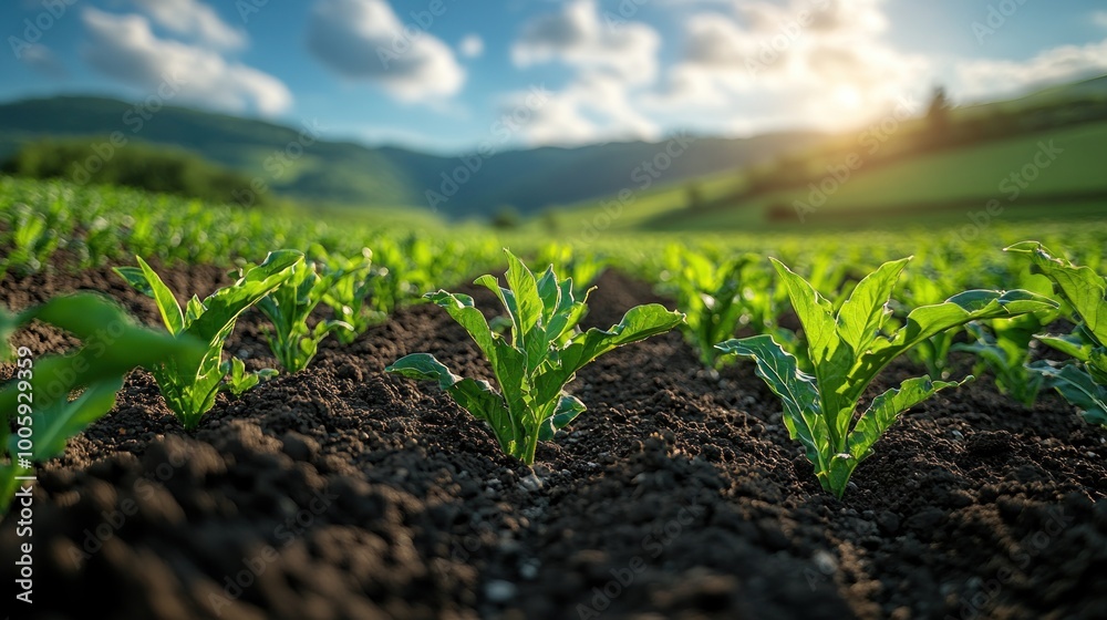 Green Sprout Field Green Sprout Field