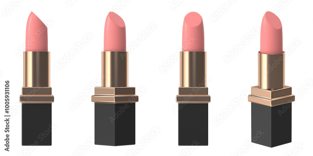 pink lipstick isolated on white pink lipstick isolated on white