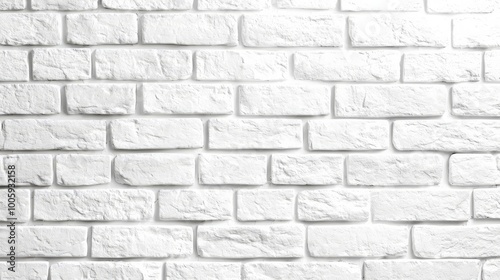 White Brick Wall Texture for Modern Interiors