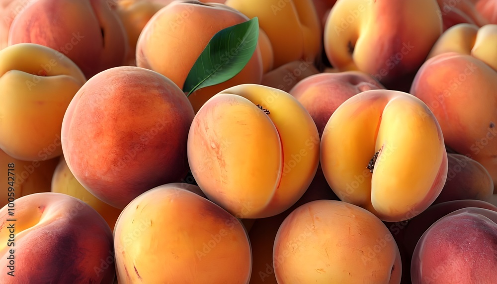 Peachs on background, Peach Peachs on background, Peach