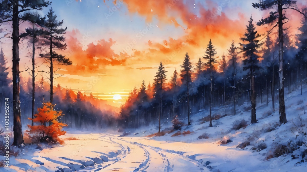 anime japan winter background anime japan winter background