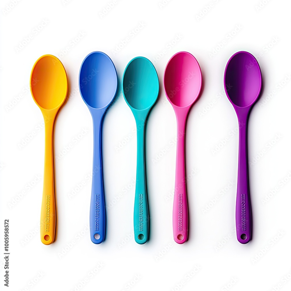 Vibrant and colorful kitchen spoons in various shades, perfect for cooking, serving, and adding a splash of color to your kitchen. Vibrant and colorful kitchen spoons in various shades, perfect for cooking, serving, and adding a splash of color to your kitchen.