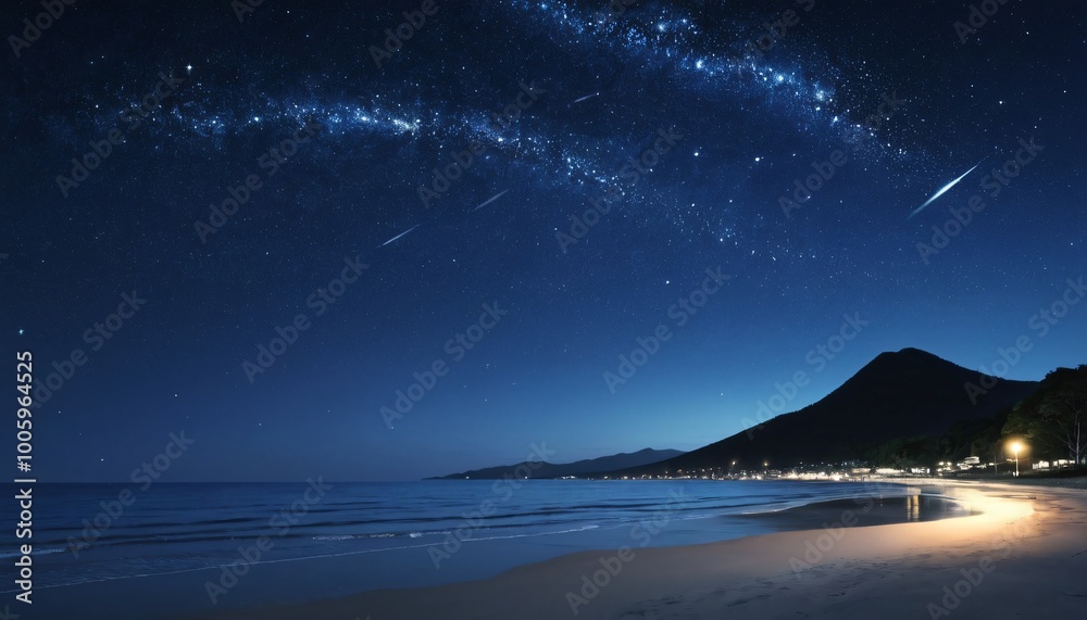 Fototapeta premium anime japan summer background