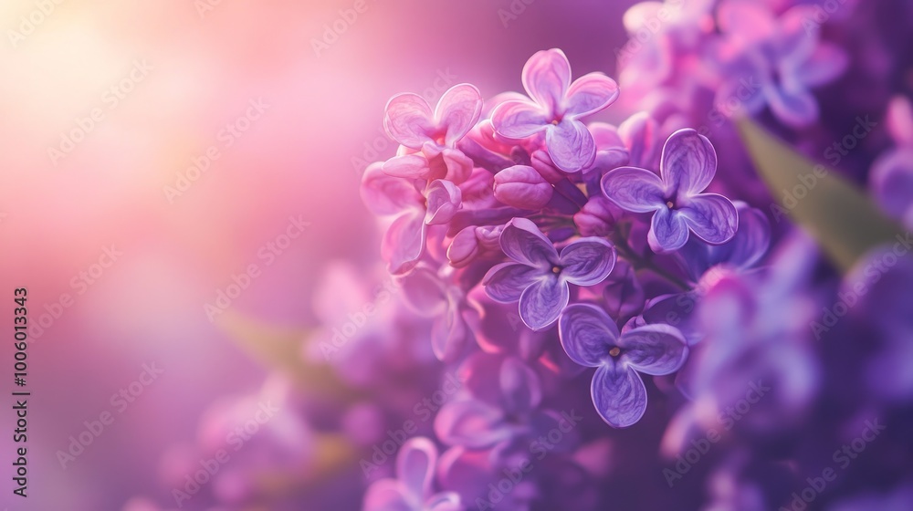 Lilac flowers, spring flower background. Selective focus at the central lilac flowers, Lilac flowers, spring flower background. Selective focus at the central lilac flowers,