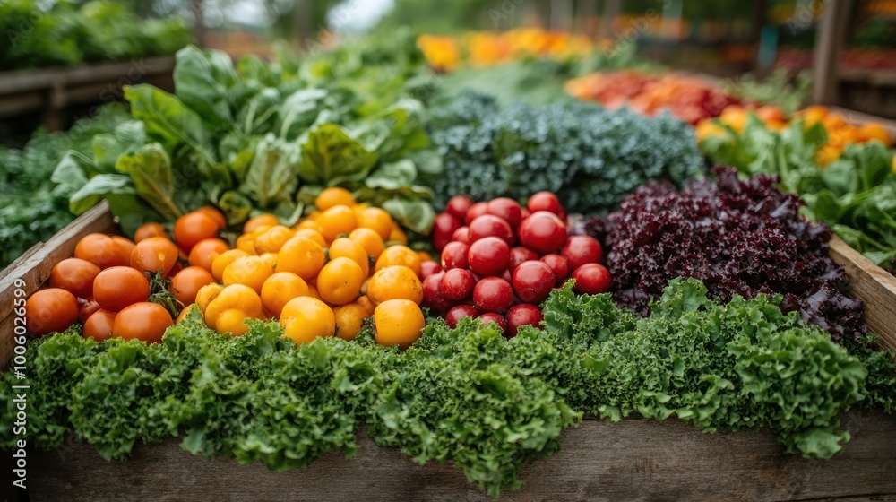 Fresh Produce at the Farmers Market Fresh Produce at the Farmers Market