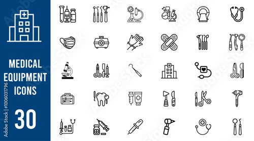 medical & Healthcare equipment icon.