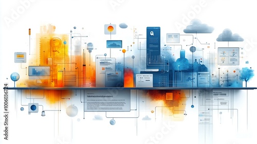 this A visual representation of the Agile approach to iterative development and continuous improvement.